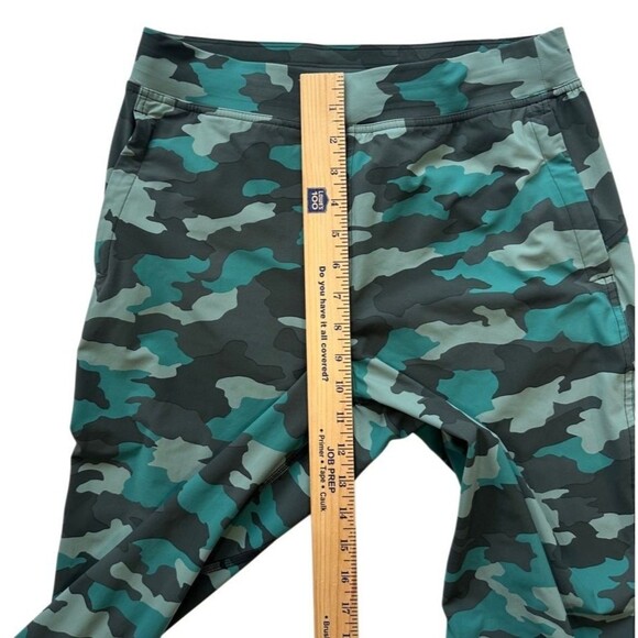 Lululemon Adapted State High Rise Jogger Crop 23” Camo Tidewater Teal Size 6 - Picture 7 of 10